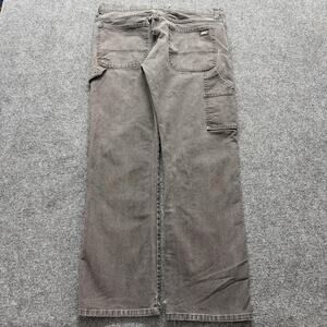 Dickies Jeans Mens 34x31 Gray Carpenter Workwear Utility Straight Leg Pants